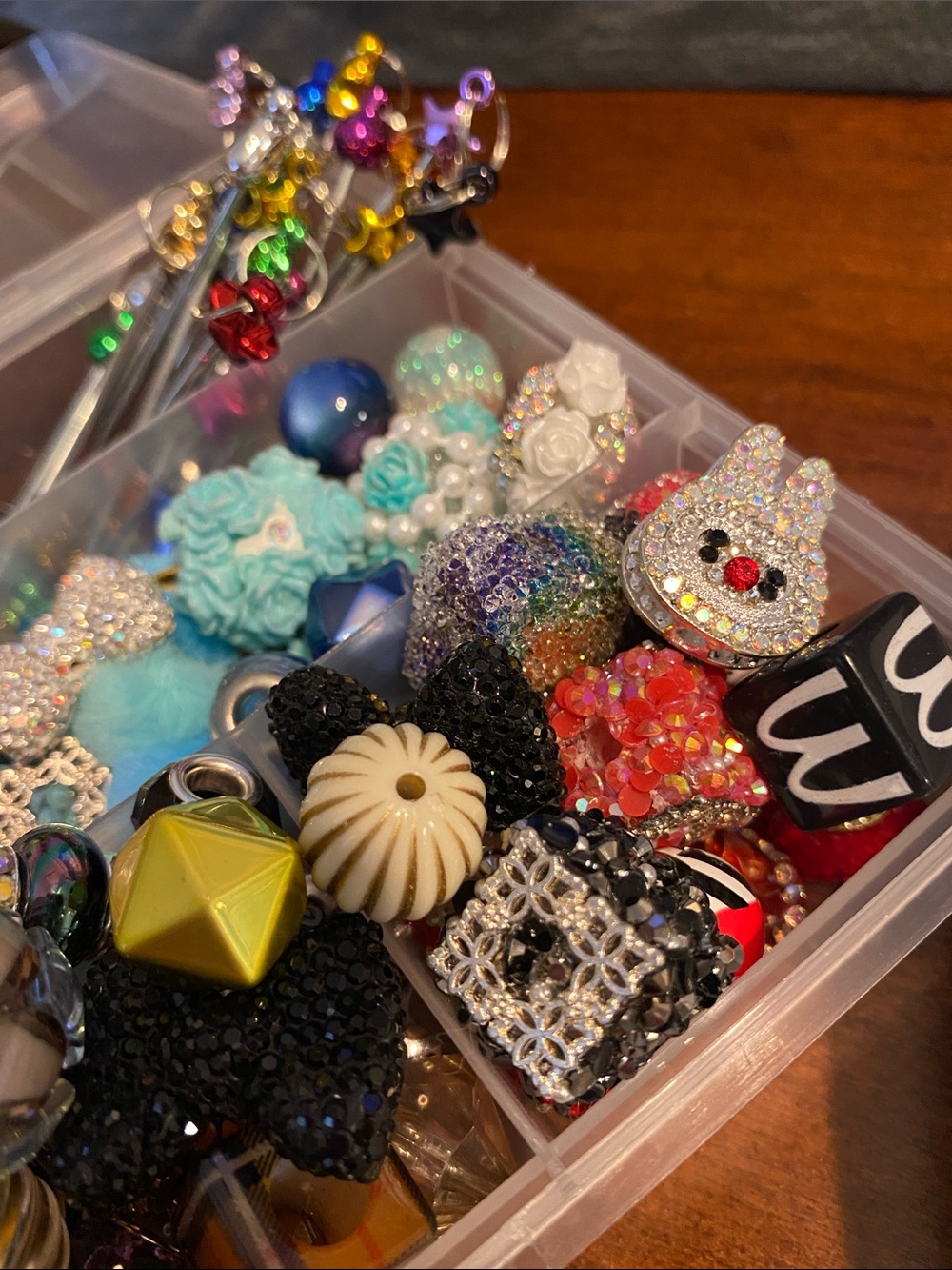 Bead Bundle Keychain Bag charm kit New - Picture 12 of 17